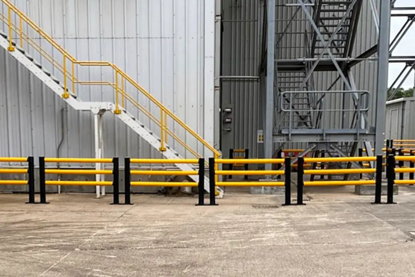 Global wood-based materials manufacturer protects pedestrians with A-SAFE safety solutions
