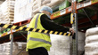 A SAFE Retractable Barrier Racking Kit For Maintenance Cleaning Temporary Shutdowns