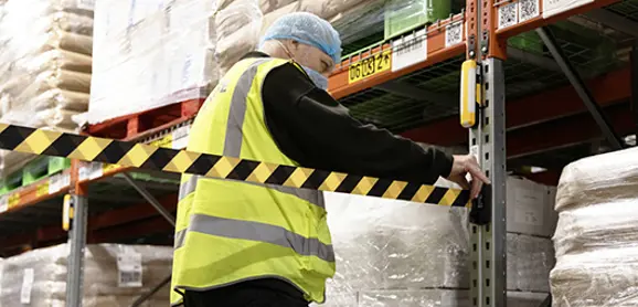 A SAFE Retractable Barrier Racking Kit For Maintenance Cleaning Temporary Shutdowns