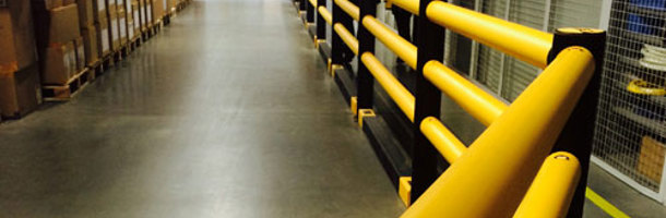 Pedestrian safety boost for UK clothing warehouse