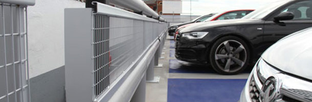 Structural protection for state-of-the-art car park