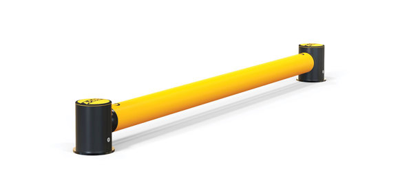 mFlex Single Traffic | Ground Level Forklift Guardrail