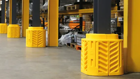 Puff Panel Column Guard FlexiShield Column Guards | A-SAFE Safety Solutions