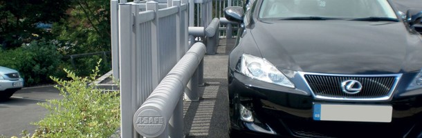 Best in class perimeter protection for luxury Lexus car park