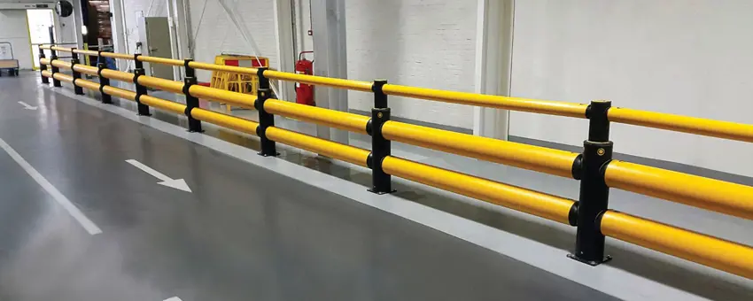 Safely separating pedestrian traffic flow for Nestlé facility 