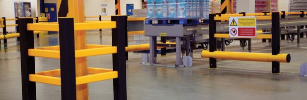 Traffic protection solution for distribution centre