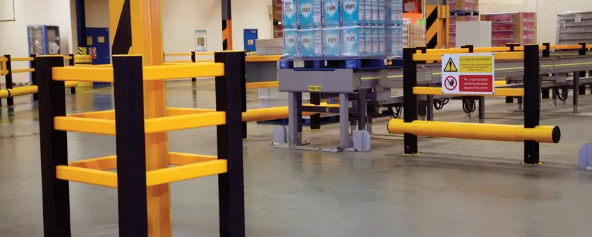 Traffic protection solution for distribution centre