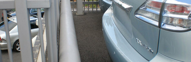 Best in class perimeter protection for luxury Lexus car park