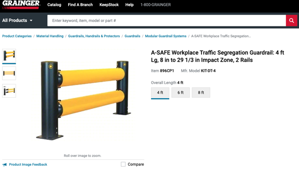 Double Traffic Barrier