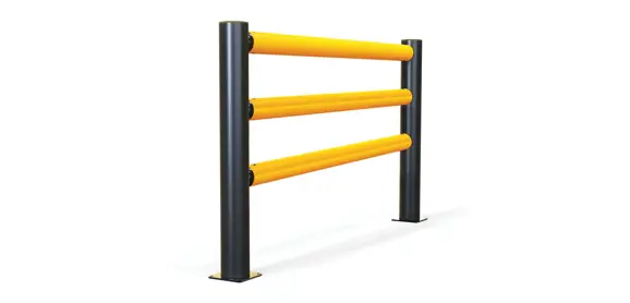 iFlex Pedestrian 3 Rail Safety Guardrail