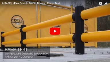 eFlex Double Traffic Guardrail