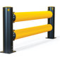 iFlex Double Traffic Forklift Safety Guardrail