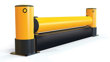iFlex Single Rack End Barrier + Kerb | A-SAFE Racking Protection