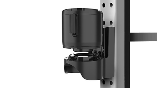 Strong magnetic attachments allow for rapid, tool-free installation onto racking or other steel structures.  