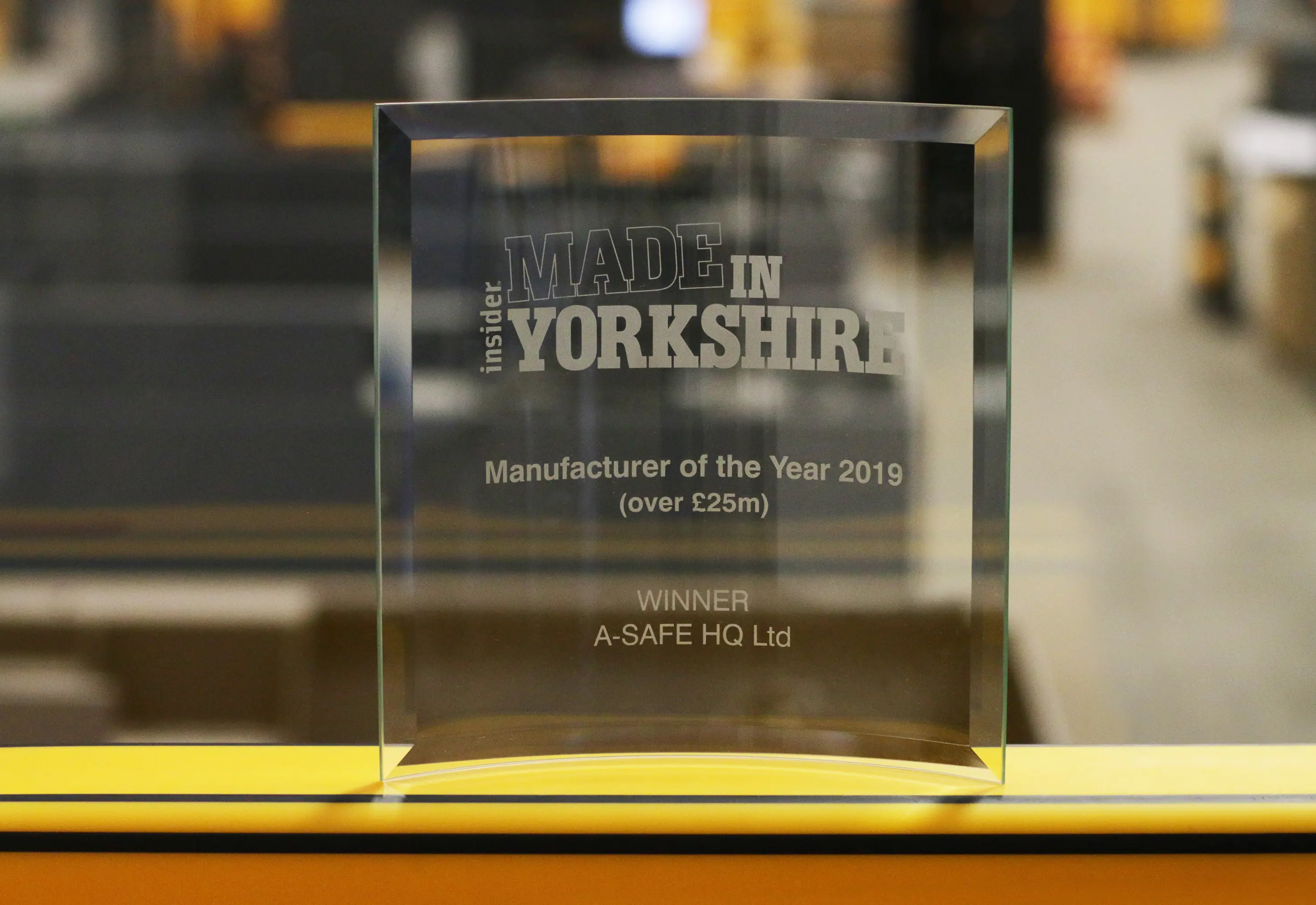 Safety guardrail experts, A-SAFE, named Manufacturer of the Year