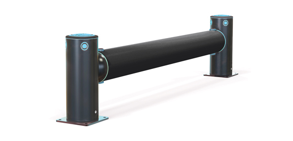 Single Traffic CS | Forklift Safety Guardrail for Cold Storage