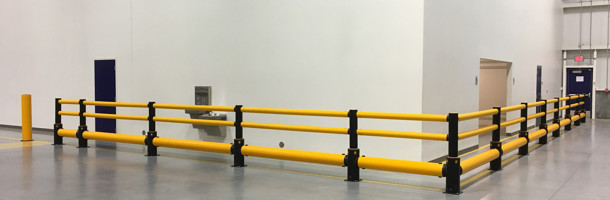 Volvo Cars installs a full suite of safety guardrails at its new site