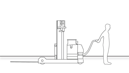 Electric Pedestrian Stacker