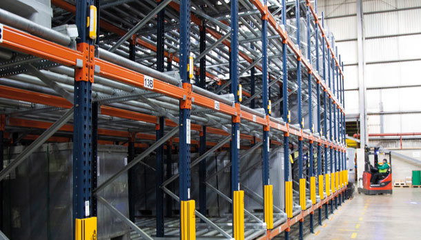 Racking Protection: Rack Guards Protecting Rack Legs