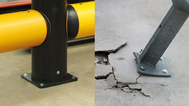 Polymer Forklift Guardrails vs Steel Guardrails