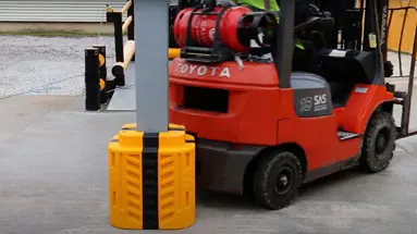 Industrial Column Protection - Column Guards | A-SAFE