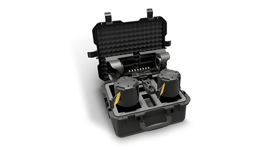 Retractable Belt Barrier Racking Kit