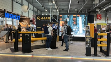 A-SAFE exhibition stand