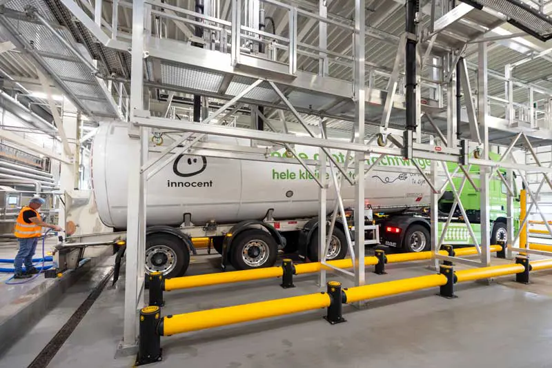 Innocent Drinks Rotterdam - iFlex Single Traffic Guardrail