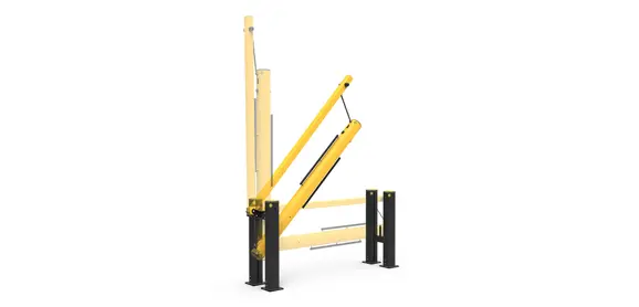 Dock Gates - Traffic Gate - gas assisted lift